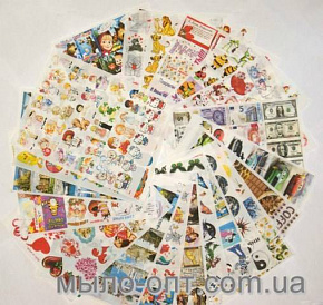 Купить Картинки на водорастворимой бумаге в ассортименте в Украине
