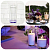 Glass flask for candles with a Purple Bottom d60 h146 mm, from 10 pcs, photos, reviews, use