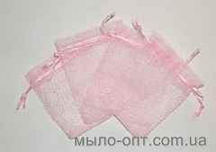 Organza bag pink 9x12 cm