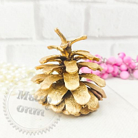 Pine cone golden