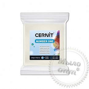 Купить Полимерная глина Цернит Cernit (Бельгия) 30 г белый 027 в Украине