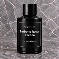 Sorbetto Rosso Escada Fragrance Oil 100 ml cosmetic ingredient Mylo Opt