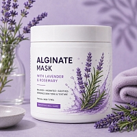 Alginate mask with Lavender and Rosemary 25 g cosmetic ingredient Mylo Opt
