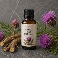 Oil extract of Leuzea root 1 L cosmetic ingredient Mylo Opt