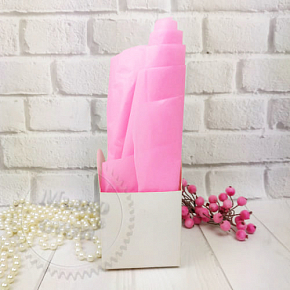 Купить Тишью бумага Розовый, 100 листов в Украине