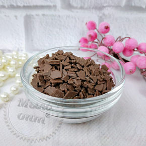 Купить Шоколадные осколки черные Карибе, 20 кг в Украине