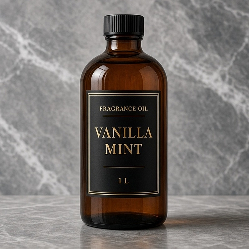 Vanilla Mint Fragrance Oil 1 L Mylo Opt global supplier Vanilla Mint Fragrance Oil 1 L cosmetic ingredient Mylo Opt