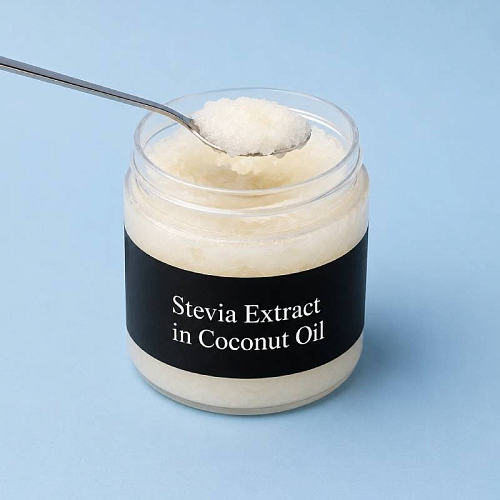 Stevia extract in coconut oil 1 kg cosmetic ingredient Mylo Opt