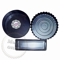 Baking dish, metal Assorted (set of 3 pieces)