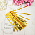 Twist ties for bags Gold 8 cm, photos, reviews, use