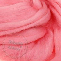 Felting wool pink, 500 gr