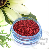 Red glitter - shimmery glow, 50 grams