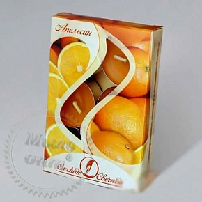 Купить Свеча ароматическая Апельсин, 1 шт в Украине