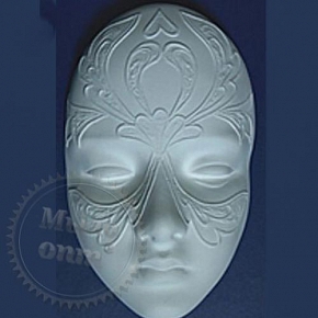 Купить Маска из гипса 1, заготовка, ажурная маска в Украине