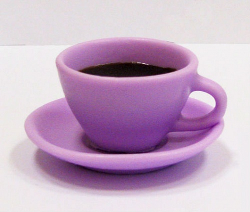 Silicone mold Cup and saucer, 3D, photos, reviews, use