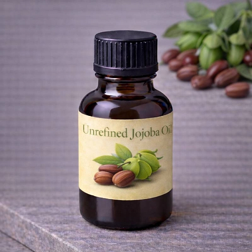 Jojoba Oil Unrefined 1 L cosmetic ingredient Mylo Opt
