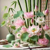 Fragrance Oil Lotus and Bamboo, 1 liter