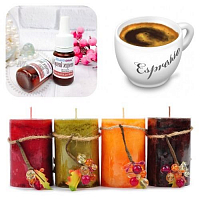 Hot Espresso Fragrance Oil for Candles 1 liter