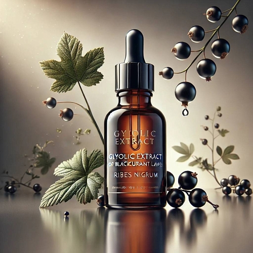 Black Currant Leaves Glycolic Extract 25 ml Mylo Opt global supplier Black Currant Leaves Glycolic Extract 25 ml cosmetic ingredient Mylo Opt