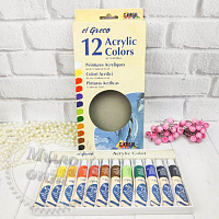 Acrylic paints ElGreco Croil ElGreco (Germany) 12 ml х 12 pcs