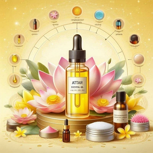 Эфирное масло Yellow Lotus Attar, 100 мл