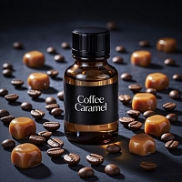 Fragrance Oil Coffee with caramel, 1 L cosmetic ingredient Mylo Opt