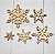 Wooden blanks for decoupage. Snowflakes, photos, reviews, use