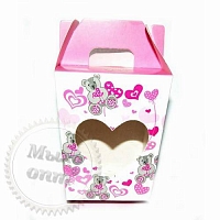 Decorative box With a window