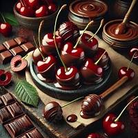 Fragrance Oil Cherry in chocolate, 10 ml