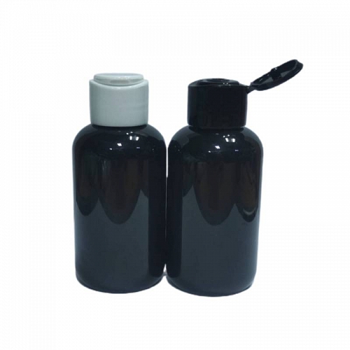 Bottle Olivia Black 100 ml flip-top from 100 pcs, 8.99 UAH, rating ⭐⭐⭐⭐⭐ Milo Opt