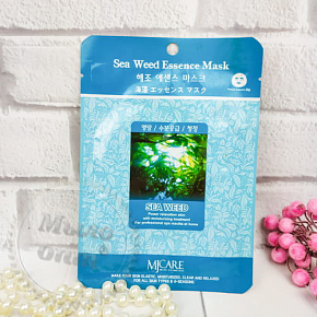 Купить Тканевая маска с Экстрактом Морских Водорослей MJ CARE Essence Mask Sea weed в Украине