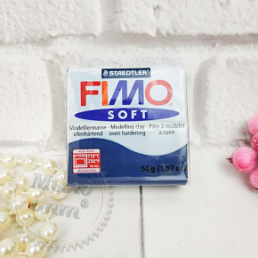 Купить Полимерная глина FIMO Soft, синий в Украине