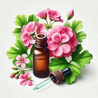 Эфирное масло Герани Бурбон BIO, 100 мл описание и применение