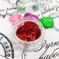 Glitter Lurex Red, 5 gr