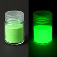 Light green Fluorescent UV Powder 50 g cosmetic ingredient Mylo Opt