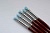 Stacks of sculpting tools silicone brushes - for working with clay, wax, mastic (5 pieces, size M), photos, reviews, use