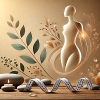 Massage cream with rhubarb extract