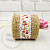 Burlap ribbon with ribbon rosette Red 2 yards, photos, reviews, use