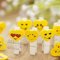 Decorative clothespin Love Heart