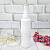 Bottle Gloria white 200 ml with dispenser acrylic from 100 pcs, photos, reviews, use