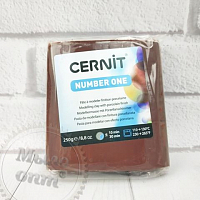 Polymer clay Cernit Cernit (Belgium) economy pack. 250 g - chocolate 800