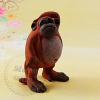 Купить Силиконовая форма Рыжая обезьянка-2, 3D в Украине