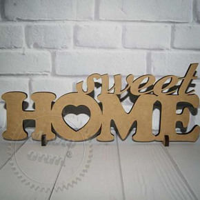 Купить Надпись Sweet home средняя в Украине