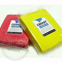 Купить Полимерная глина Цернит Cernit (Бельгия) эконом упак. 250 г - красный 400 в Украине