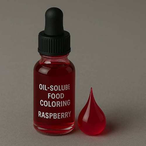 Liquid fat-soluble food liquid colorant Raspberry, 10 ml, 12.99 UAH, rating ⭐⭐⭐⭐⭐ Milo Opt