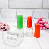 Slim bottle with plastic spray 5 ml from 10 pcs