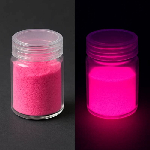 Pink Fluorescent UV Powder 500 g cosmetic ingredient Mylo Opt