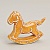 Silicone mold Gingerbread horse, 3D, photos, reviews, use