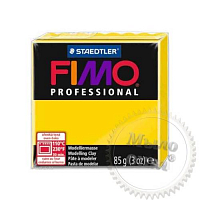 Фимо Професіонал 85 г Fimo Professional 100 чистий жовтий