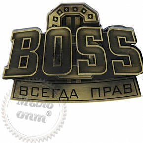 Купить Форма силиконовая 3D Люкс Boss всегда прав в Украине